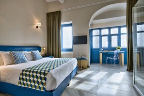 Ropa de cama de alta calidad y minibar