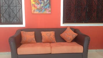 Sala de estar en el lobby