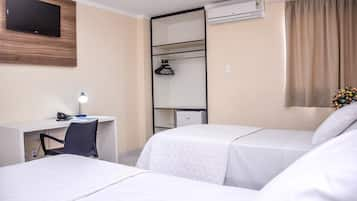 Minibar, desk, blackout curtains, free WiFi