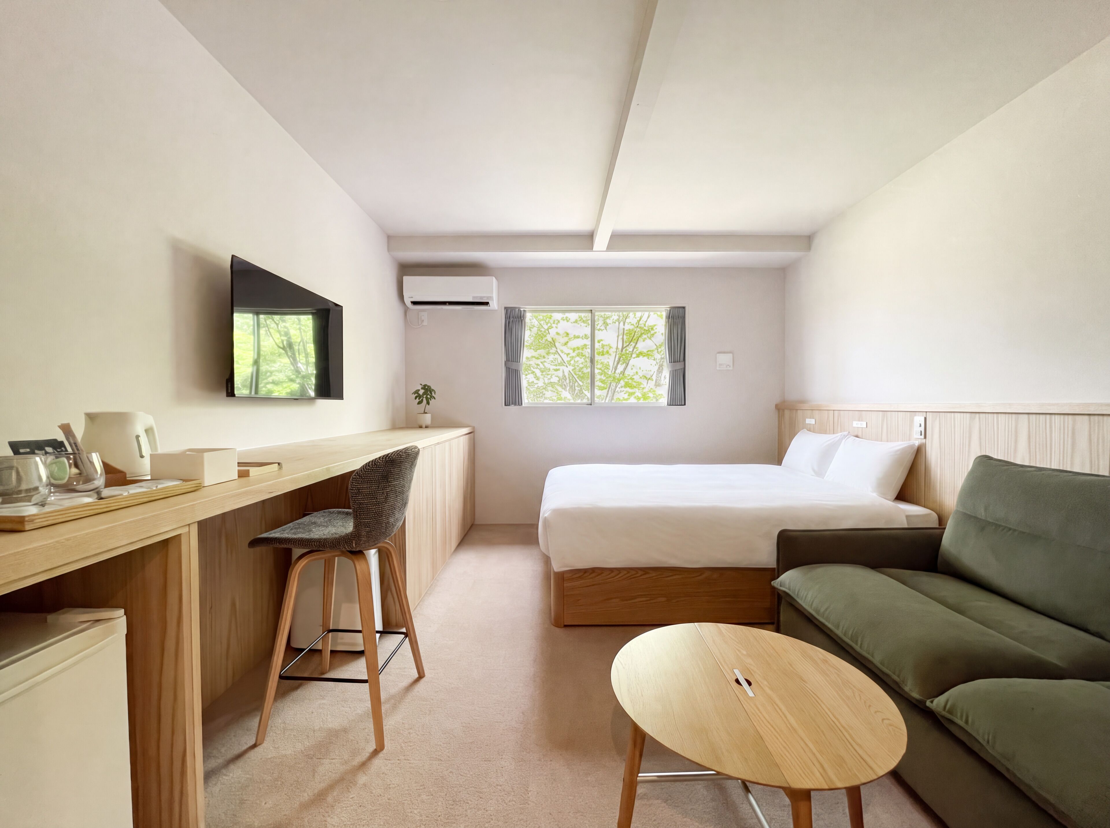 Japanese Style Room for 4 People | Living area | Flat-screen TV