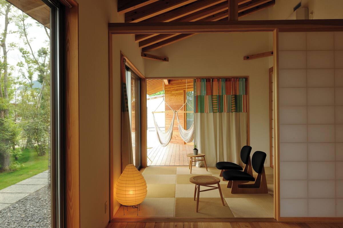 Deluxe Cottage with Outdoor Bath MATSU | In-room safe, desk, WiFi (free), bed sheets