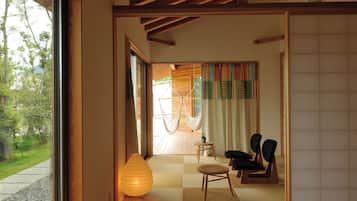 Deluxe Cottage with Outdoor Bath MATSU | In-room safe, desk, free WiFi