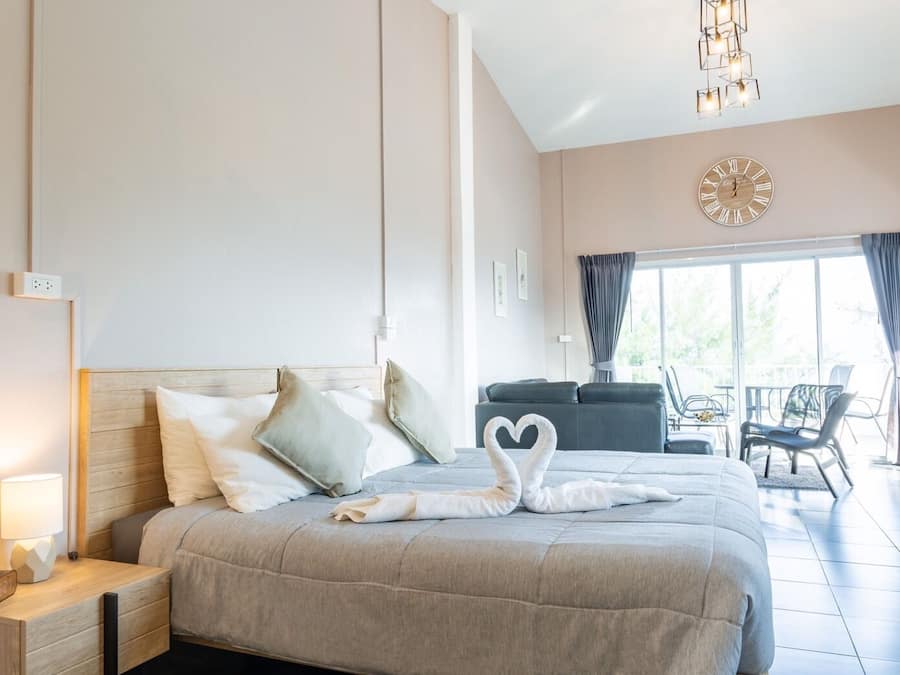 1 dormitorio, ropa de cama de alta calidad, minibar y caja fuerte