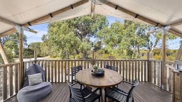 Deluxe-telt | Terrasse/gårdhave