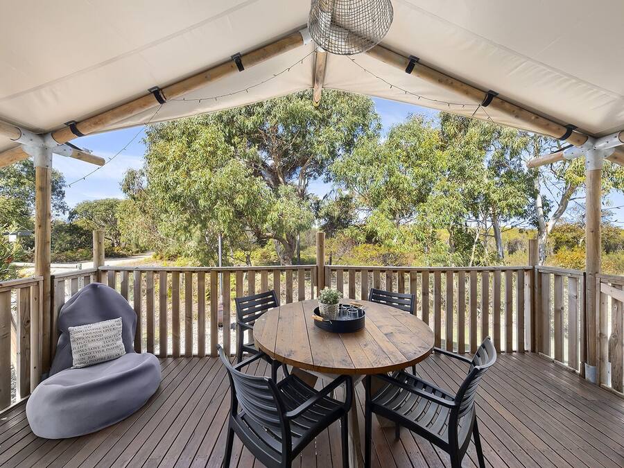 Deluxe tent | Terras