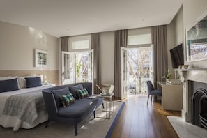 Premium bedding, minibar, in-room safe, desk