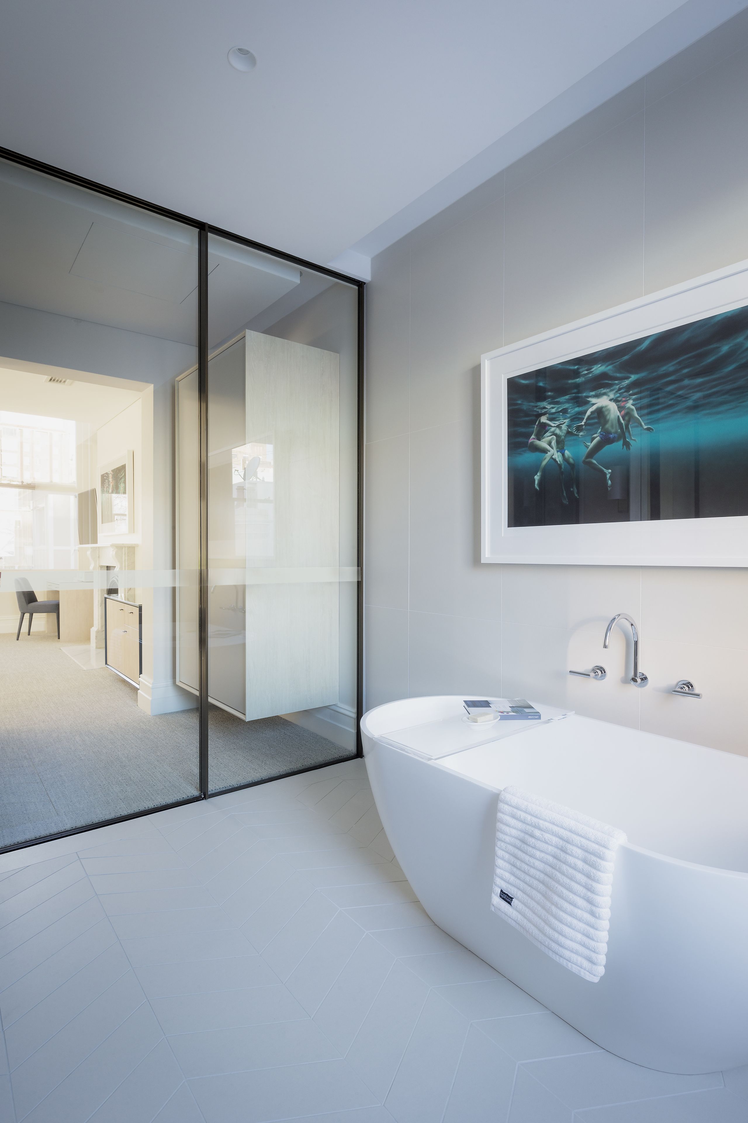 victoria suite | bathroom | designer toiletries, hair dryer, bathrobes, slippers