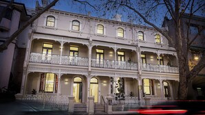 A multi-story building with ornate balconies and arched windows. - Spicers Potts Point (Potts Point)