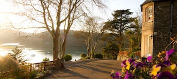 Front of property – evening/night