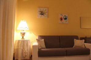 Comfort-Zimmer, 1 Schlafzimmer, Gartenblick, zum Garten hin | Wohnbereich