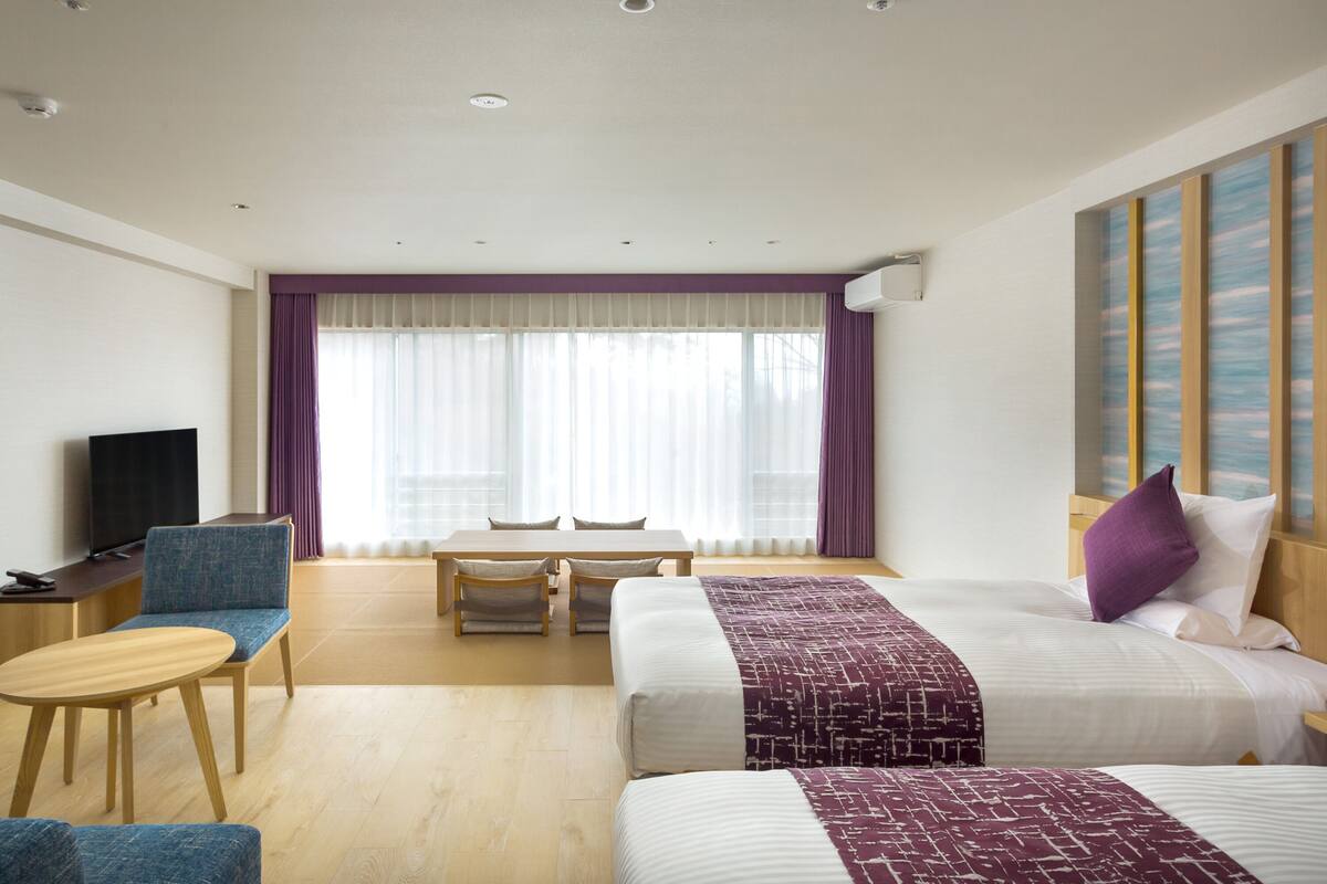 ห้องคอมฟอร์ท (Tatami area,Sky Comfortfloor) | ตู้นิรภัยในห้องพัก, Wi-Fi ฟรี, ผ้าปูที่นอน