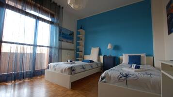 Family Quadruple Room | Premium bedding, desk, soundproofing, free WiFi