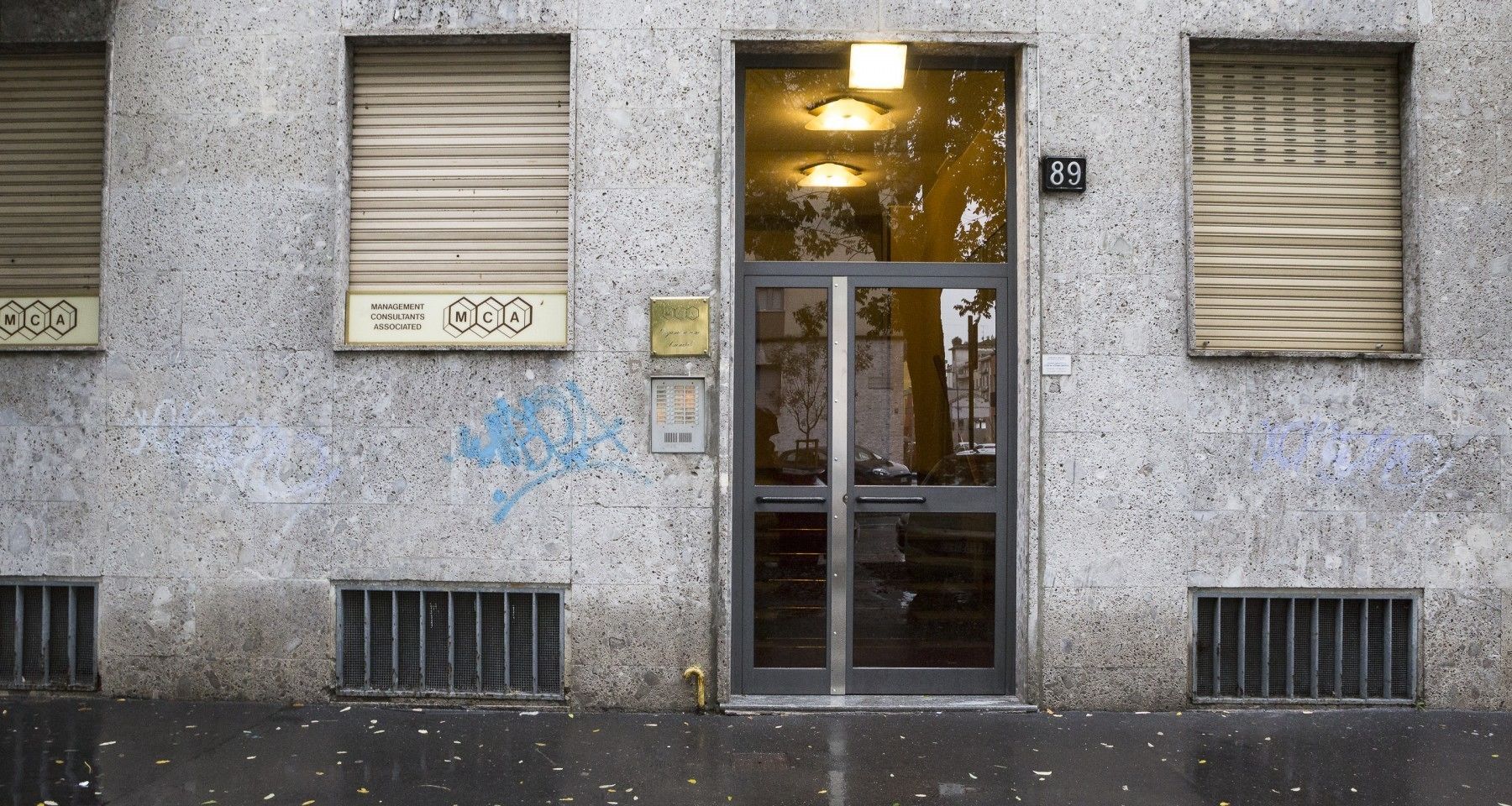 Ingresso della struttura