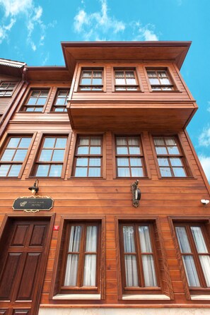 Façade de l’hébergement