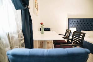 Quadrupla con sauna | 1 bedroom, premium bedding, down comforters, pillowtop beds