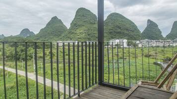 Chambre Panoramique | Vue depuis le balcon