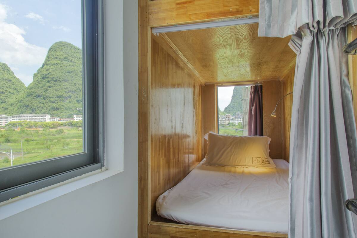 Dortoir Partagé, dortoir mixte (Bunk Bed-No toilet) | Bureau, rideaux occultants, Wi-Fi gratuit
