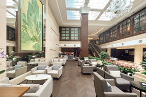 Sala de estar en el lobby