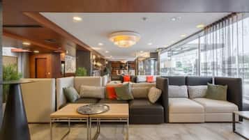 Sala de estar en el lobby