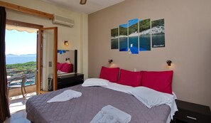 開放式客房, 海景 | 客房內保險箱、熨斗/熨衣板、免費搖籃/嬰兒床、免費無線上網