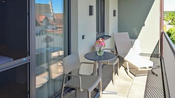 Villa MainTraum Doppelzimmer | Hypoallergeen beddengoed, een minibar, een kluis op de kamer