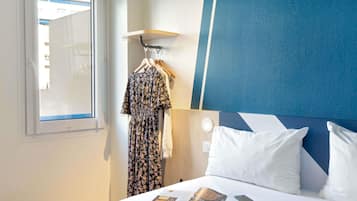 Chambre Double | Bureau, rideaux occultants, chambres insonorisées, Wi-Fi gratuit