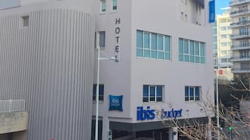 Voorkant van accommodatie