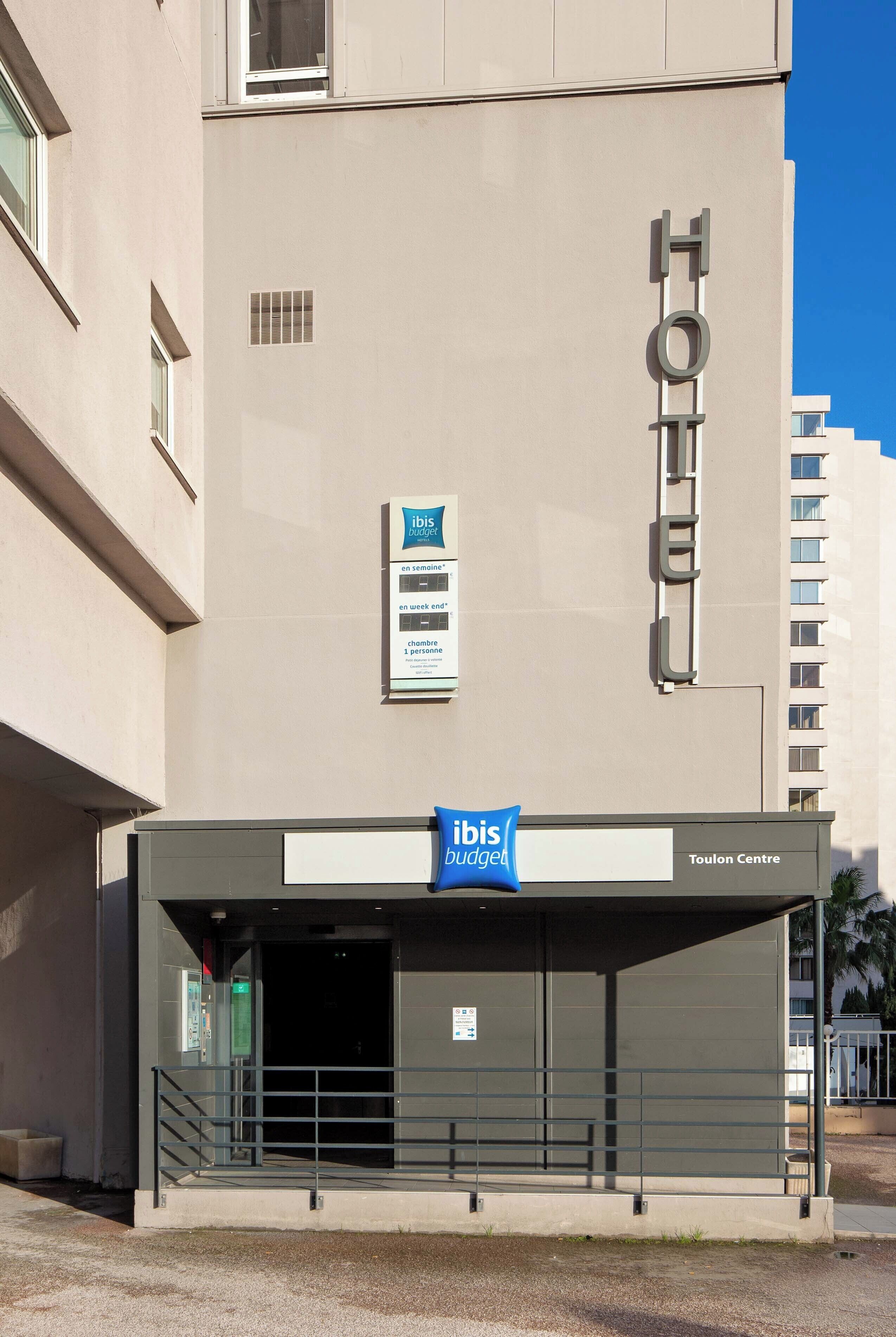 Façade de l’hébergement