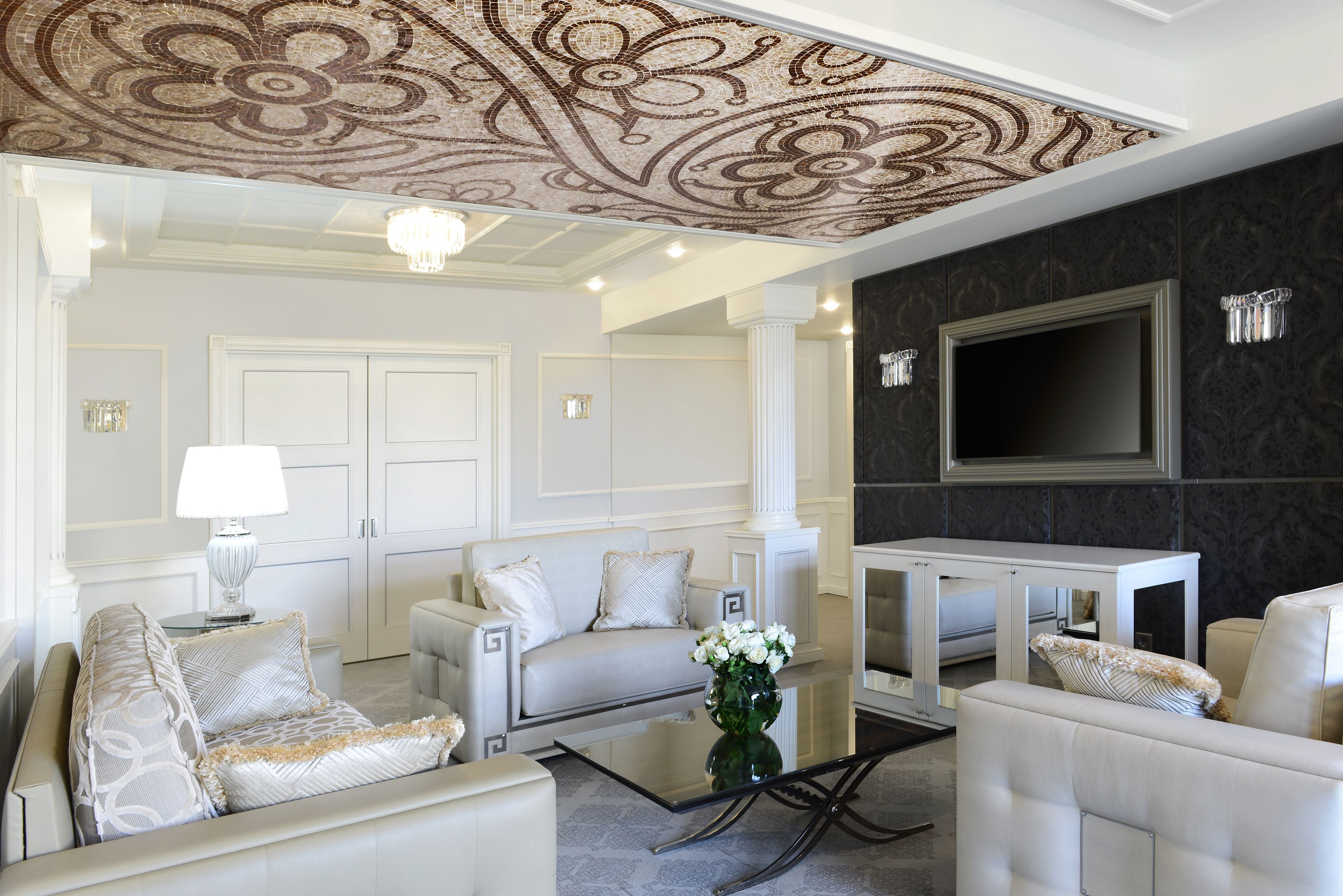 signature suite, 1 bedroom (new building) | living room | flat-screen tv, pay films