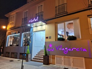 Façade de l’hébergement