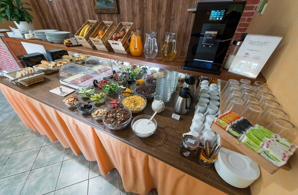 Breakfast meal - Penzion Na Špičáku (Cesky Krumlov)