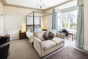 Desk, blackout curtains, iron/ironing board, free WiFi