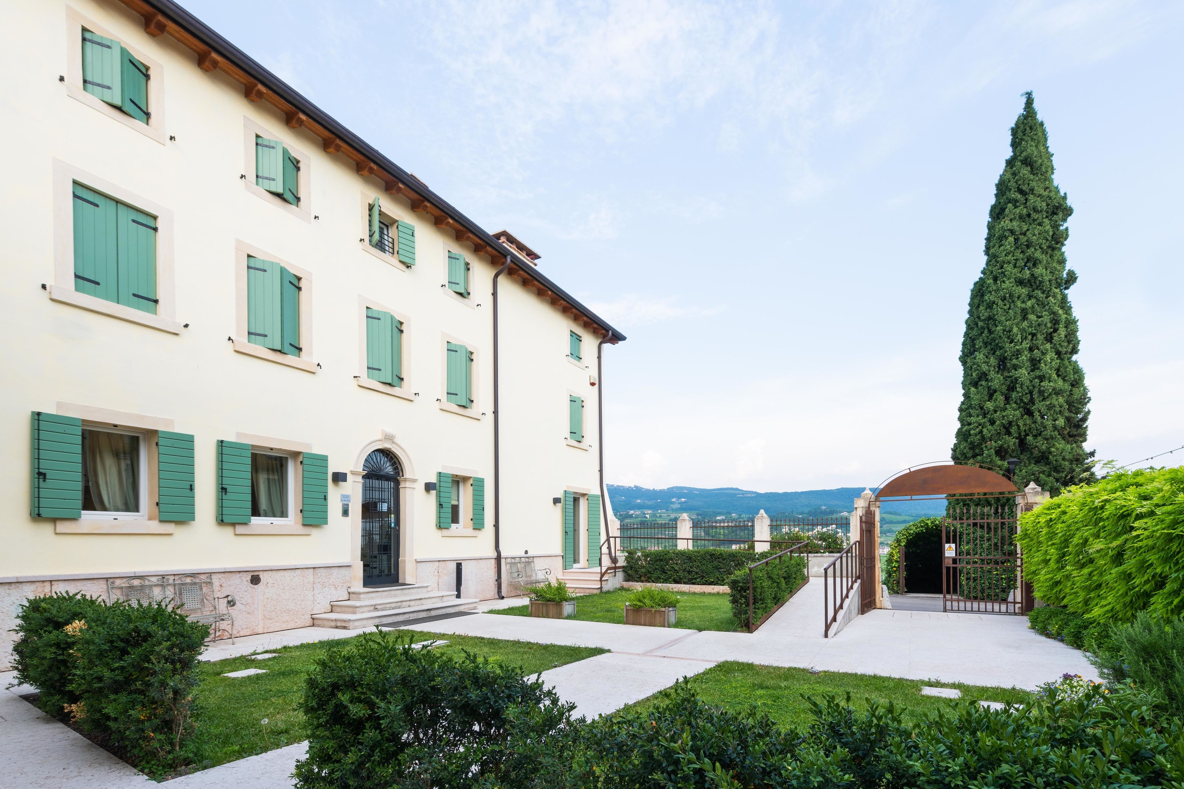 Facciata della struttura