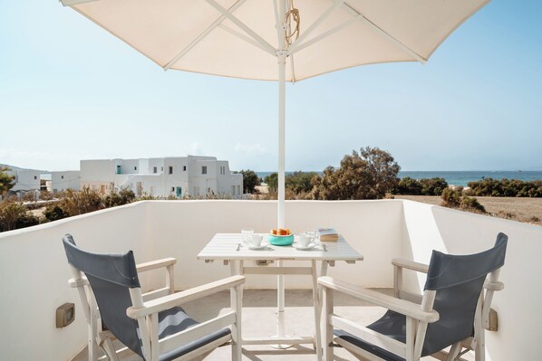 Superior Double Room, Sea View | Terrace/patio