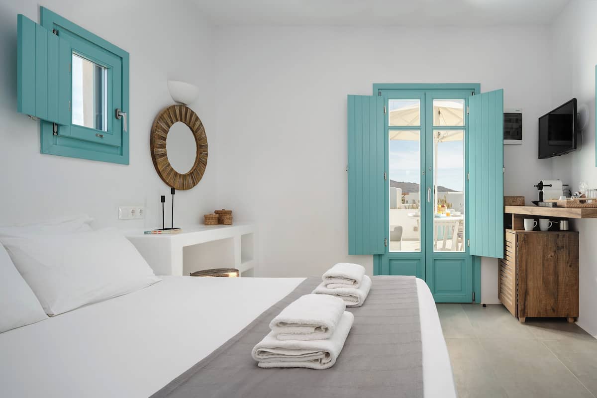 Chambre Double Supérieure, vue mer | Coffres-forts dans les chambres, chambres insonorisées