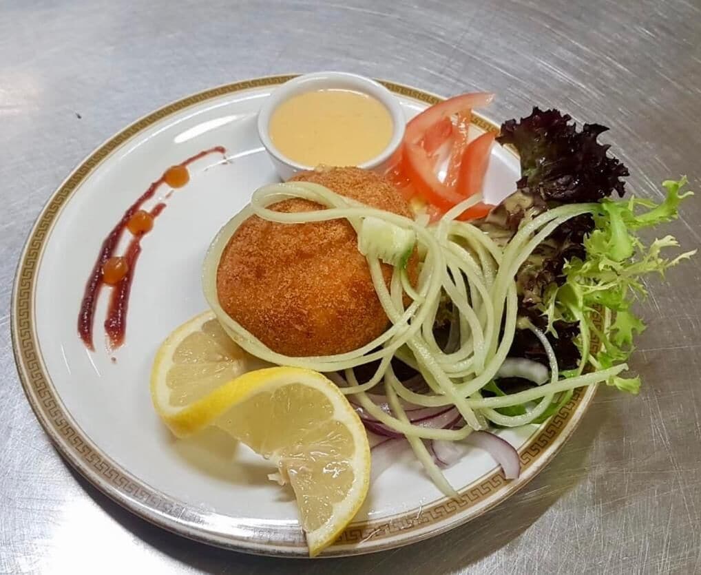 breakfast, lunch, dinner served; local cuisine