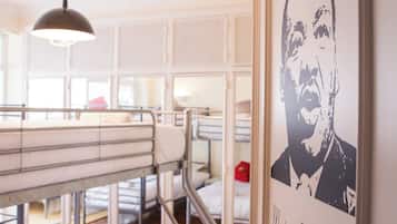 Free WiFi, bed sheets