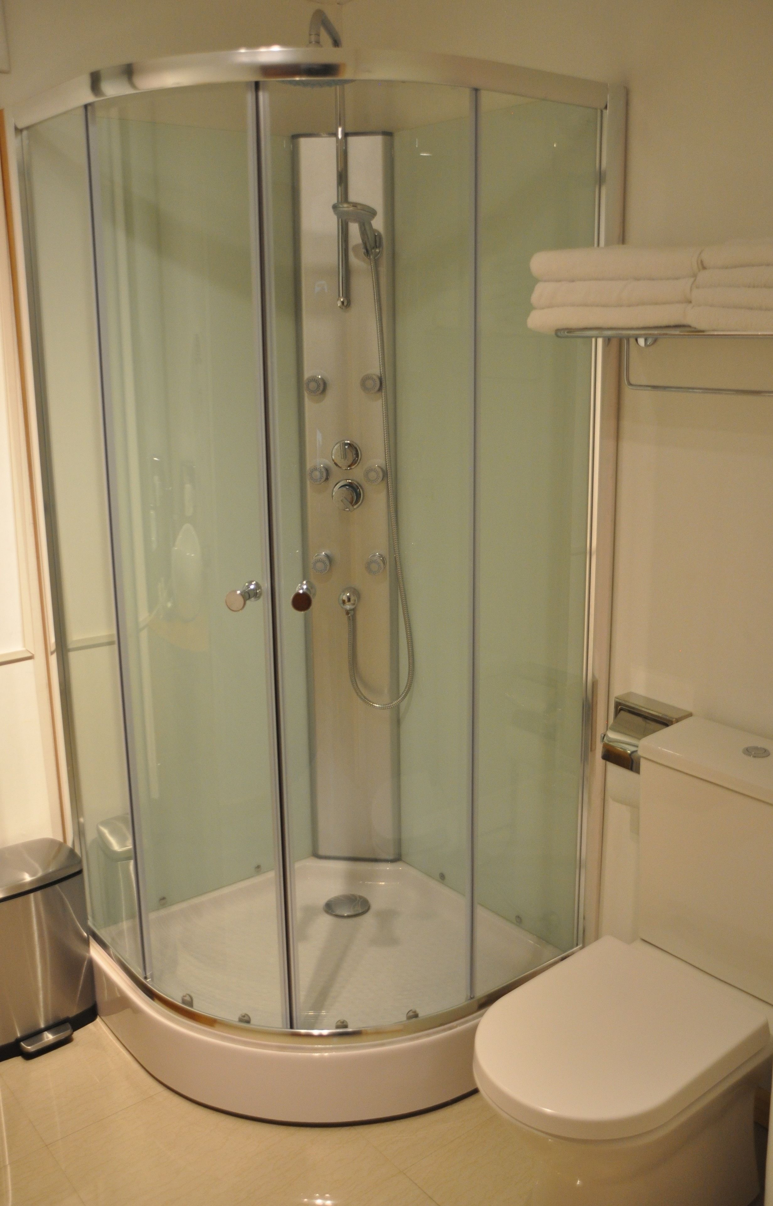 standard double room, 1 bedroom, private bathroom | bathroom shower