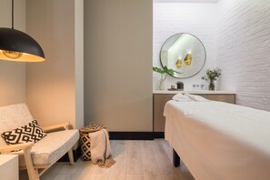 Behandelingskamers voor koppels, lichaamsbehandelingen, Thaise massages