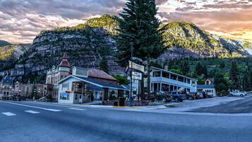 Front of property – evening/night