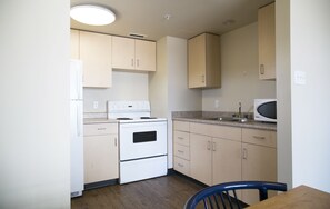 Appartamento, 1 camera da letto, angolo cottura | Cucina privata | Frigorifero con congelatore, microonde