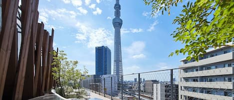 Terrasse sur le toit