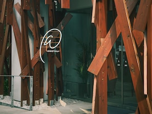 Fachada de la propiedad