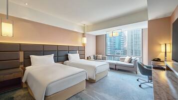 Deluxe Twin Room | In-room safe, blackout drapes, soundproofing, iron/ironing board