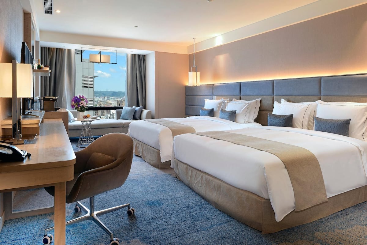 In-room safe, blackout curtains, soundproofing, iron/ironing board