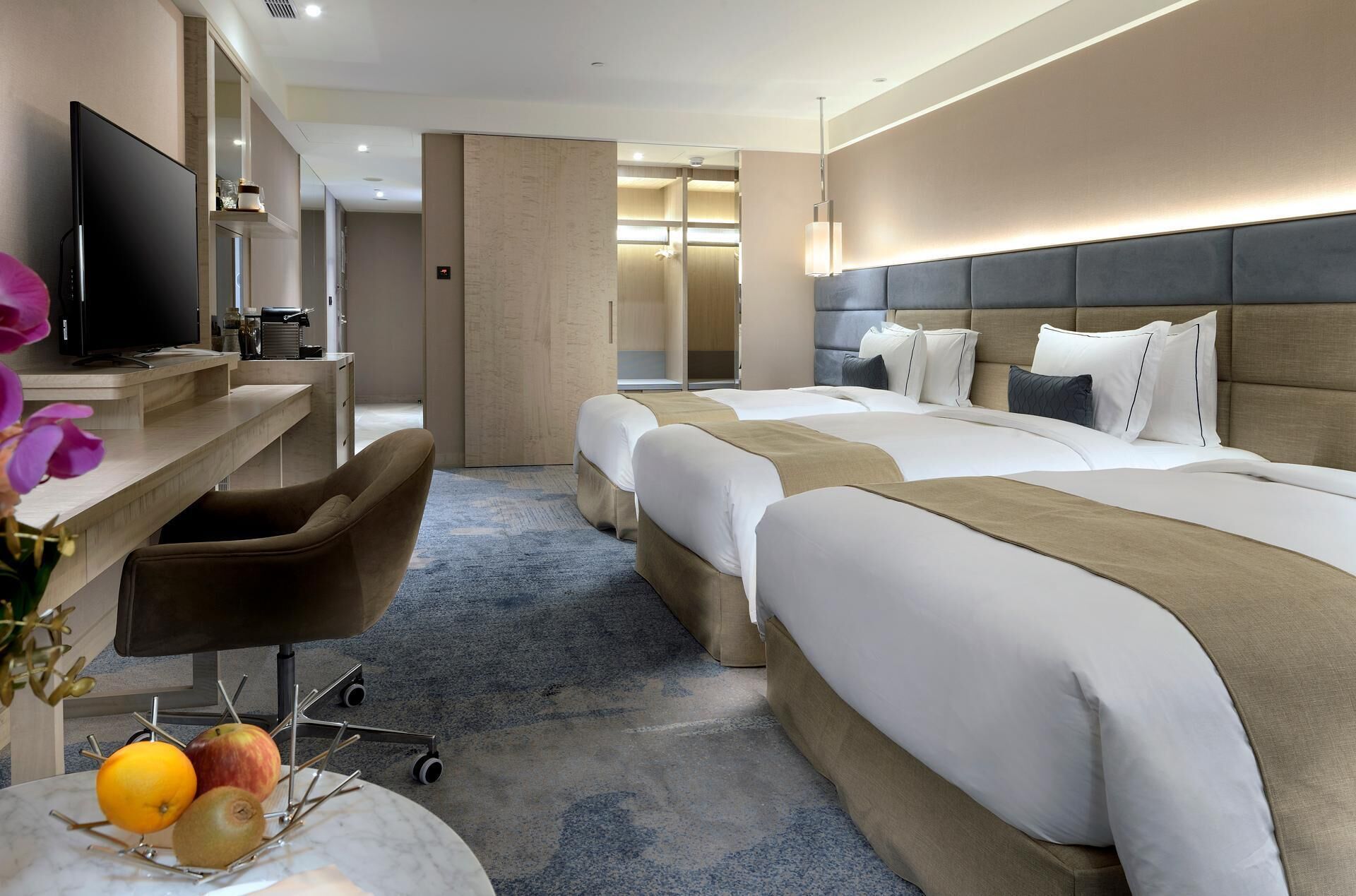 In-room safe, blackout curtains, soundproofing, iron/ironing board