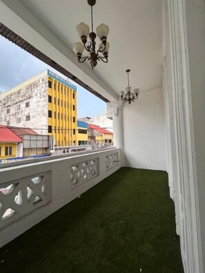 Vista del balcón