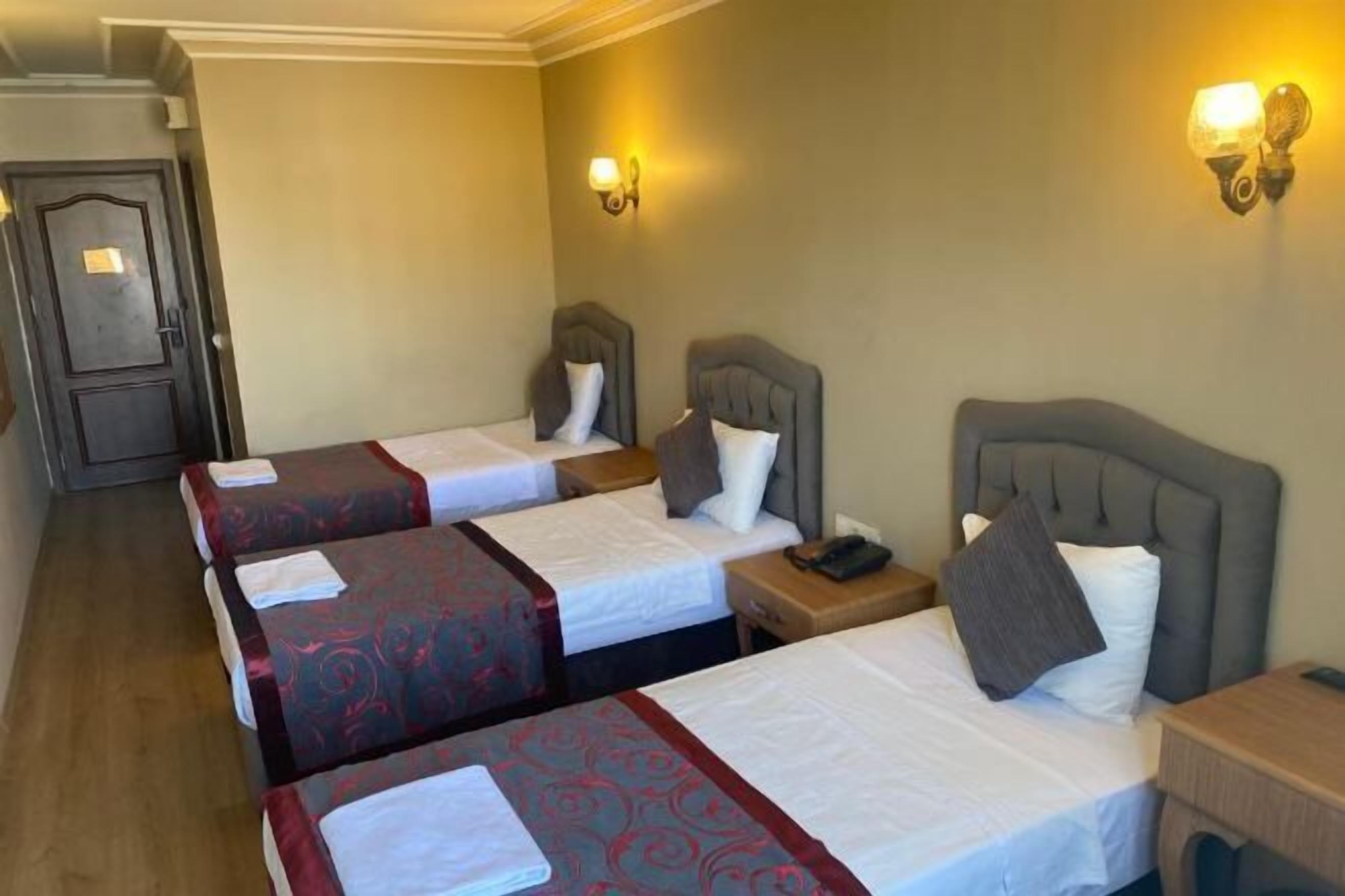 Egyptian cotton sheets, premium bedding, in-room safe, desk