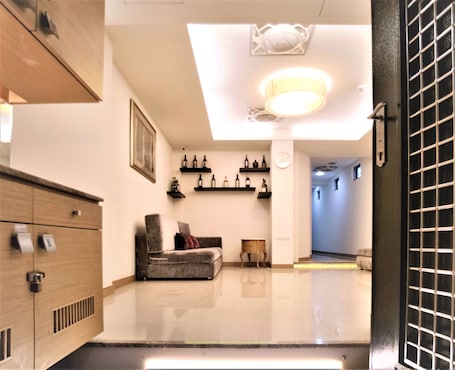 Sala de estar en el lobby