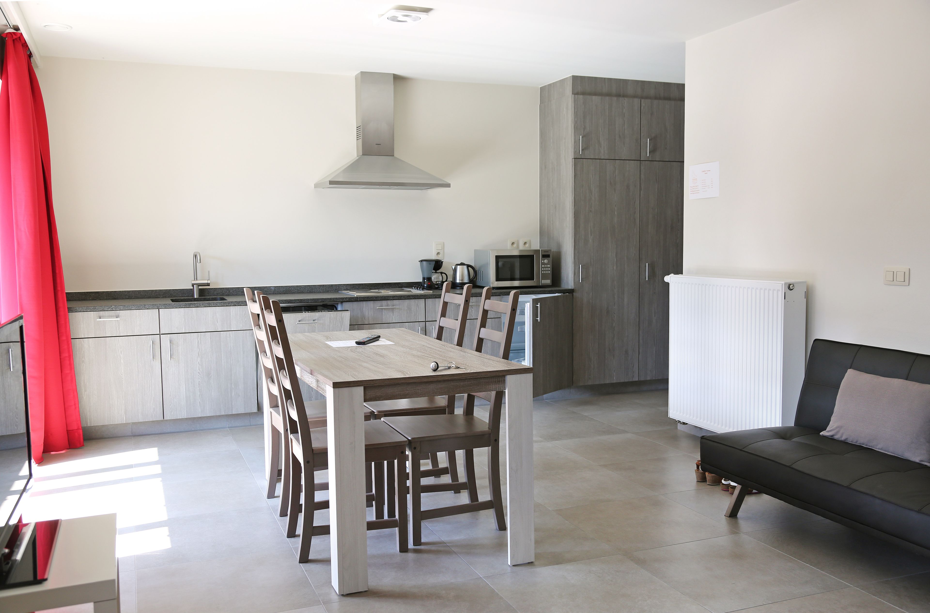 Restauration dans la chambre